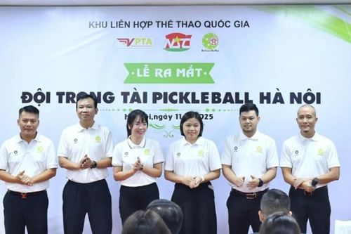 Pickleball Việt Nam có đội trọng tài chuyên nghiệp đầu tiên