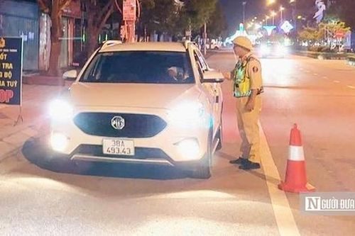 Hà Tĩnh: Phát hiện 485 trường hợp vi phạm nồng độ cồn, xử phạt gần 1,8 tỷ đồng