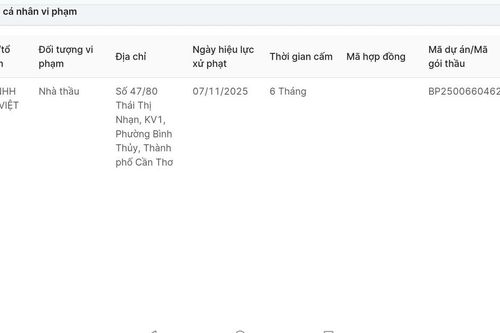 Cam kết một đằng thực hiện một nẻo, All Group Việt Nam bị cấm thầu 3 năm