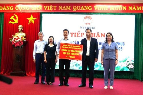 Tỉnh Thanh Hóa hỗ trợ TP Huế 3 tỷ đồng khắc phục hậu quả thiên tai