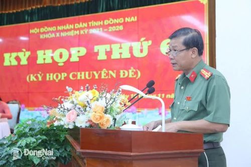 Nhiều nghị quyết trên lĩnh vực an ninh trật tự được HĐND tỉnh Đồng Nai thông qua