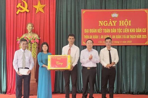 Bí thư Tỉnh ủy Thái Đại Ngọc: Liên khu dân cư An Xuân-An Thạch đoàn kết, xây dựng quê hương giàu đẹp