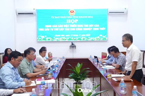 Đẩy mạnh thu hút đầu tư vào Khu Công nghiệp Ninh Thủy
