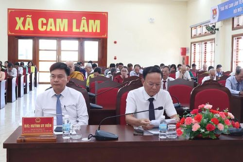 Kỳ họp chuyên đề HĐND xã Cam Lâm khóa I