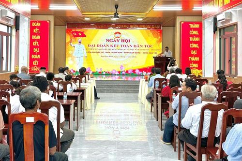 Ngày hội Đại đoàn kết toàn dân tộc liên khu dân cư tại xã Nam Cam Ranh