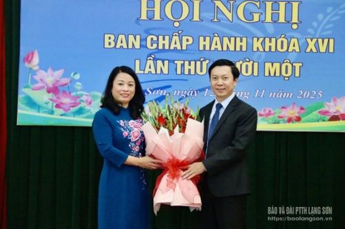 Lạng Sơn có tân Chủ tịch Hội Liên hiệp phụ nữ tỉnh