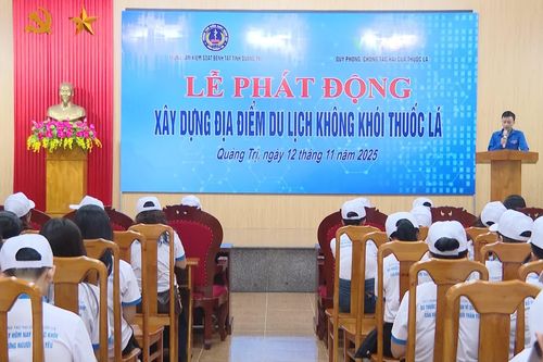 Phát động xây dựng địa điểm du lịch không khói thuốc