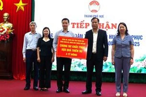 Thanh Hóa hỗ trợ Huế 3 tỷ đồng khắc phục hậu quả mưa lũ