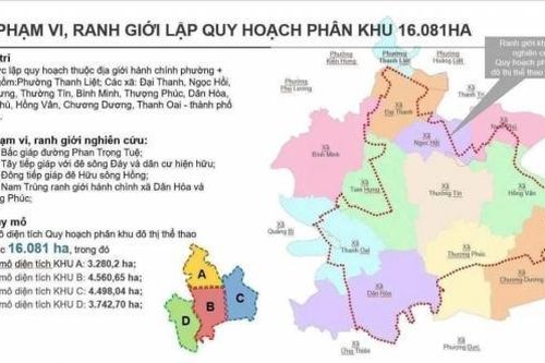 Hà Nội quy hoạch 'siêu đô thị thể thao' hơn 16.000 ha
