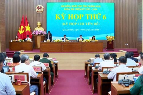Kỳ họp thứ 6 HĐND tỉnh Quảng Ngãi: Thông qua 9 Nghị quyết quan trọng nhằm thúc đẩy phát triển kinh tế, xã hội địa phương
