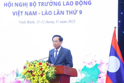 Việt Nam và Lào đẩy mạnh hợp tác toàn diện về lao động và người có công