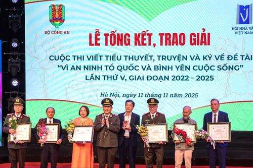 Dòng chảy sáng tác bền bỉ về đề tài an ninh