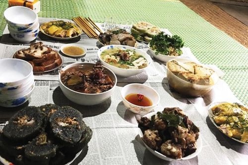 Đậu phụ lá giang của người Dao đỏ Tân Hợp