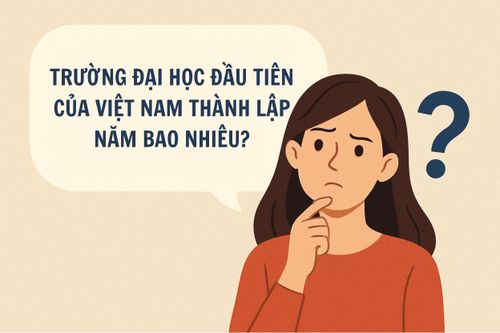 Trường đại học đầu tiên của Việt Nam thành lập năm bao nhiêu?