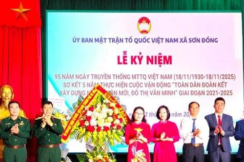 Sơn Đồng: Thu nhập bình quân năm 2025 đạt 91 triệu đồng/người/năm