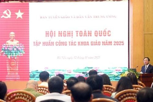 Đẩy mạnh chuyển đổi số, ứng dụng trí tuệ nhân tạo trong công tác khoa giáo