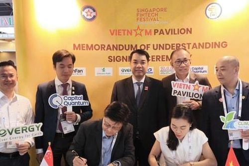 Việt Nam lần đầu tiên có gian hàng quốc gia – Vietnam Pavilion trong khuôn khổ Singapore FinTech Festival (SFF) 2025
