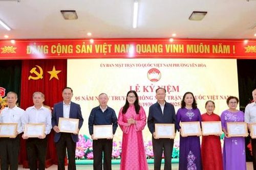 Phường Yên Hòa phát huy sức mạnh đại đoàn kết