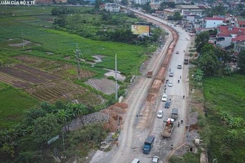 Hiện trạng đường huyết mạch phía Tây Hà Nội sắp đưa vào sử dụng
