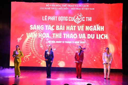 Phát động cuộc thi sáng tác bài hát về ngành Văn hóa, Thể thao và Du lịch
