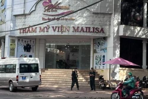 Công an xuất hiện tại thẩm mỹ viện Mailisa