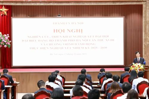 Gần 45.000 cán bộ, đảng viên tham dự quán triệt, triển khai Nghị quyết Đại hội Đảng bộ Thành phố Hà Nội lần thứ XVIII