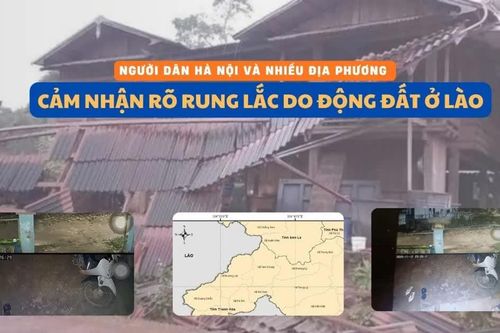 Người dân Hà Nội và nhiều địa phương cảm nhận rõ rung lắc do động đất ở Lào