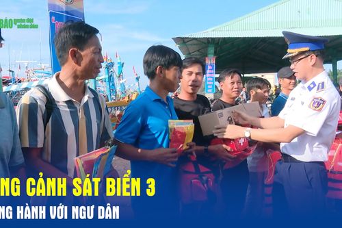 Vùng Cảnh sát biển 3 đồng hành với ngư dân