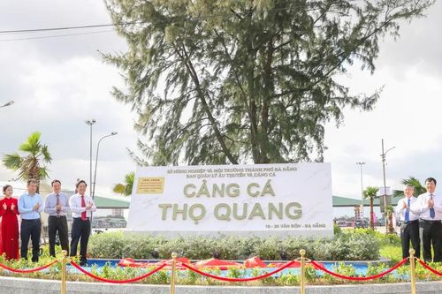 Khánh thành Cảng cá Thọ Quang, trung tâm nghề cá lớn nhất miền Trung