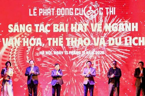 Tìm kiếm tác phẩm âm nhạc lan tỏa tình yêu, niềm tự hào của người làm VH-TT-DL