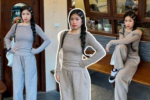 'Hot girl bóng đá nữ Việt Nam' Nguyễn Thanh Nhã khoe vóc dáng khi đi cà phê