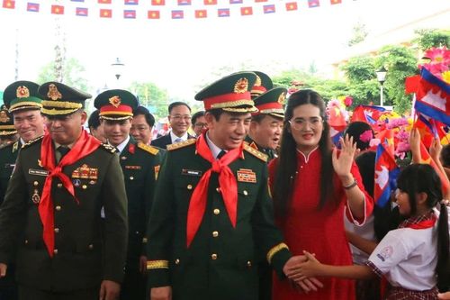 Khánh thành khu phòng học bán trú Trường Tiểu học Bến Cầu