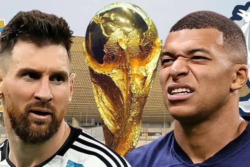 So sánh thành tích của Messi và Mbappe trong màu áo tuyển quốc gia