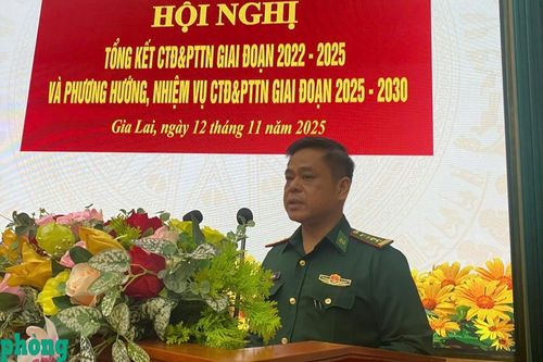 BĐBP tỉnh Gia Lai tổng kết công tác Đoàn và phong trào thanh niên giai đoạn 2022-2025