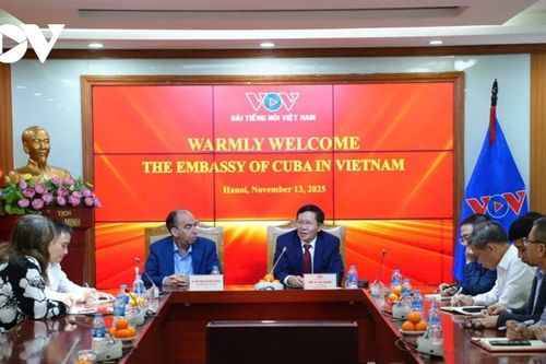 Đài Tiếng nói Việt Nam thúc đẩy hợp tác báo chí trong thời đại số với Cộng hòa Cuba
