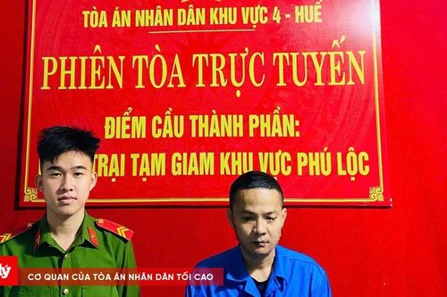TAND khu vực 4 - Huế: Xét xử trực tuyến vụ án tàng trữ ma túy
