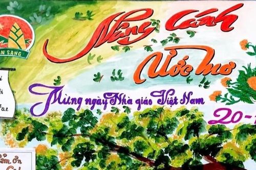 Những mẫu báo tường ngày Nhà giáo Việt Nam 20/11 đẹp nhất 2025