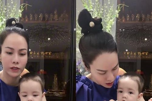 Nhật Kim Anh chia sẻ khoảnh khắc đáng yêu của con gái 10 tháng