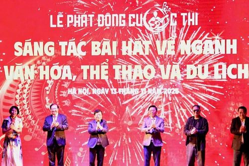Khởi động cuộc thi tìm kiếm bài hát về ngành Văn hóa, Thể thao và Du lịch