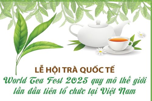 Lễ hội trà quốc tế - World Tea Fest 2025 quy mô thế giới lần đầu tiên tổ chức tại Việt Nam