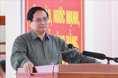 Thủ tướng Phạm Minh Chính dự Ngày hội Đại đoàn kết toàn dân tộc tại xã Đề Gi, Gia Lai