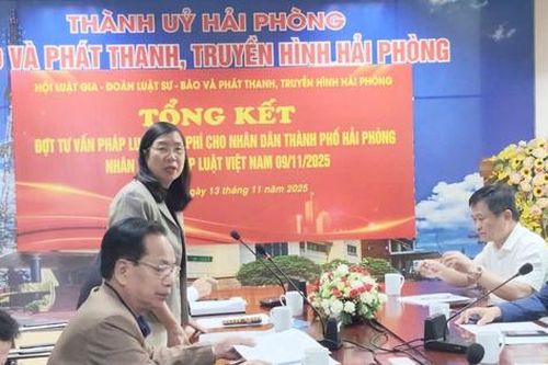 Chương trình tư vấn pháp luật miễn phí ở Hải Phòng 'chạm tới trái tim' người yếu thế