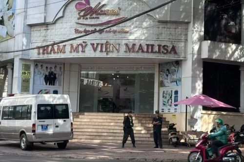 Công an có mặt tại tòa nhà thẩm mỹ viện Mailisa ở Đắk Lắk và TP.HCM
