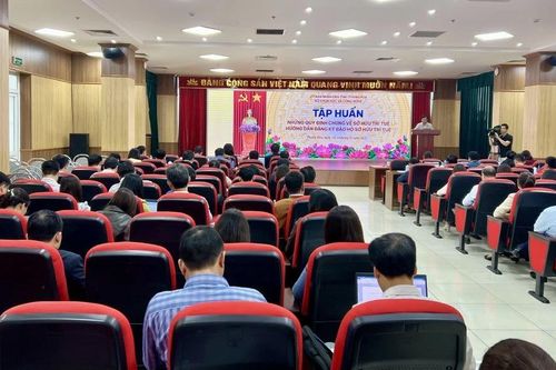 Tập huấn quy định và hướng dẫn đăng ký bảo hộ sở hữu trí tuệ
