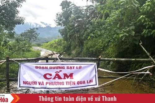 Pù Luông: Nhiều điểm sạt lở nghiêm trọng cần sớm khắc phục