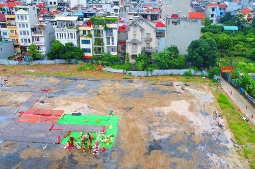Cận cảnh hai khu đất vừa khởi công xây 2.464 căn nhà ở xã hội tại phường Phú Thượng