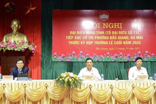 Đại biểu HĐND tỉnh Bắc Ninh tiếp xúc cử tri phường Bắc Giang và Đa Mai
