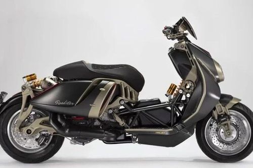 Italjet Roadster 400 ra mắt - 'Quái thú' phong cách Steampunk chinh phục EICMA 2025