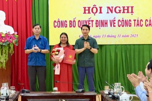 Đồng chí Hà Thị Giang Thảo giữ chức Bí thư Đảng ủy xã Đak Đoa