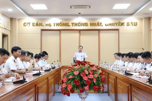 Quân chủng Hải quân kiểm tra tại Học viện Hải quân